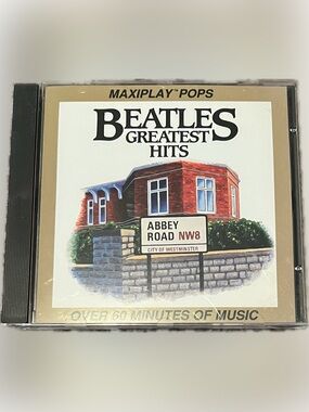 🔴Vintage The Beatles Greatest Hits CD Classic Songs Audio Music Entertainment